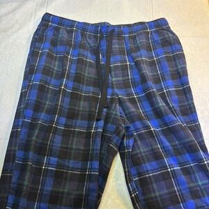 Croft & Borrow Blue & Black Pajama pants